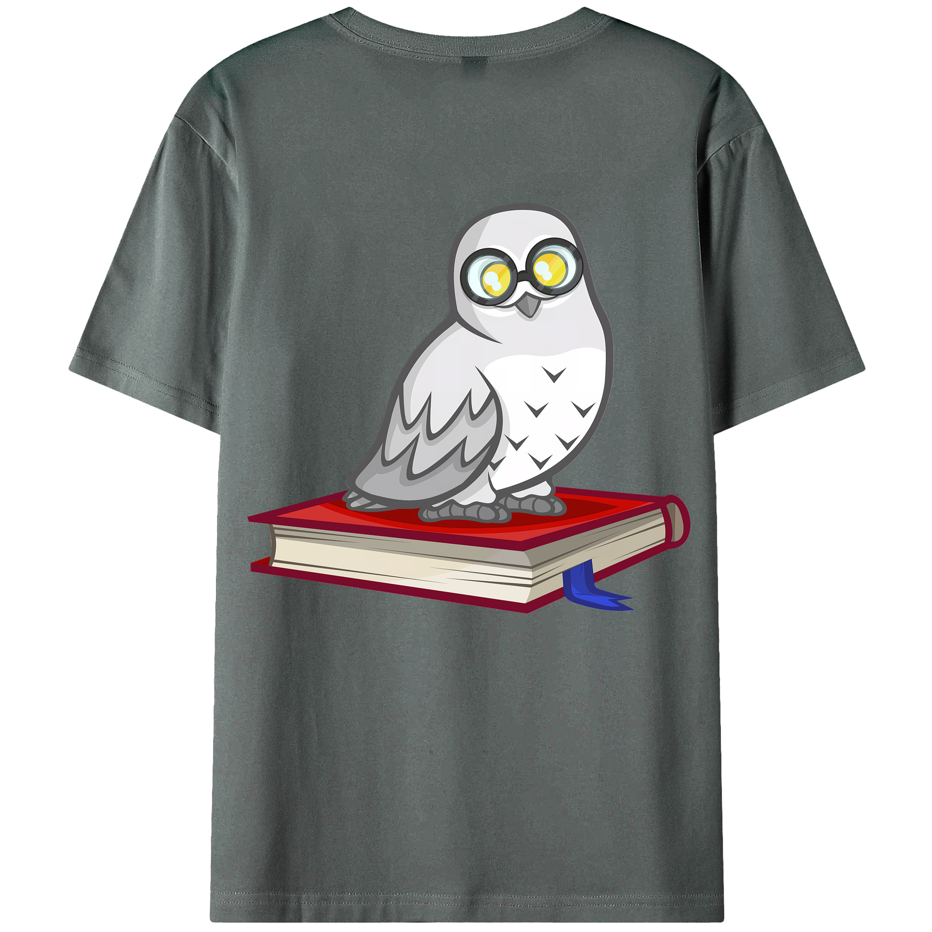 （画像用） Harry Potter ハリー・ポッターシリーズ 綿100％ メンズ半袖Tシャツ（バックプリント） 通気性